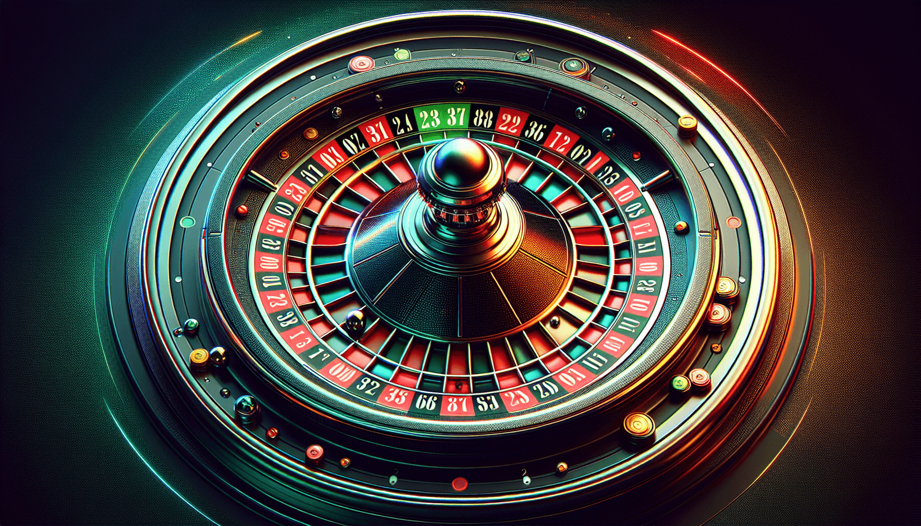 Digital roulette wheel image