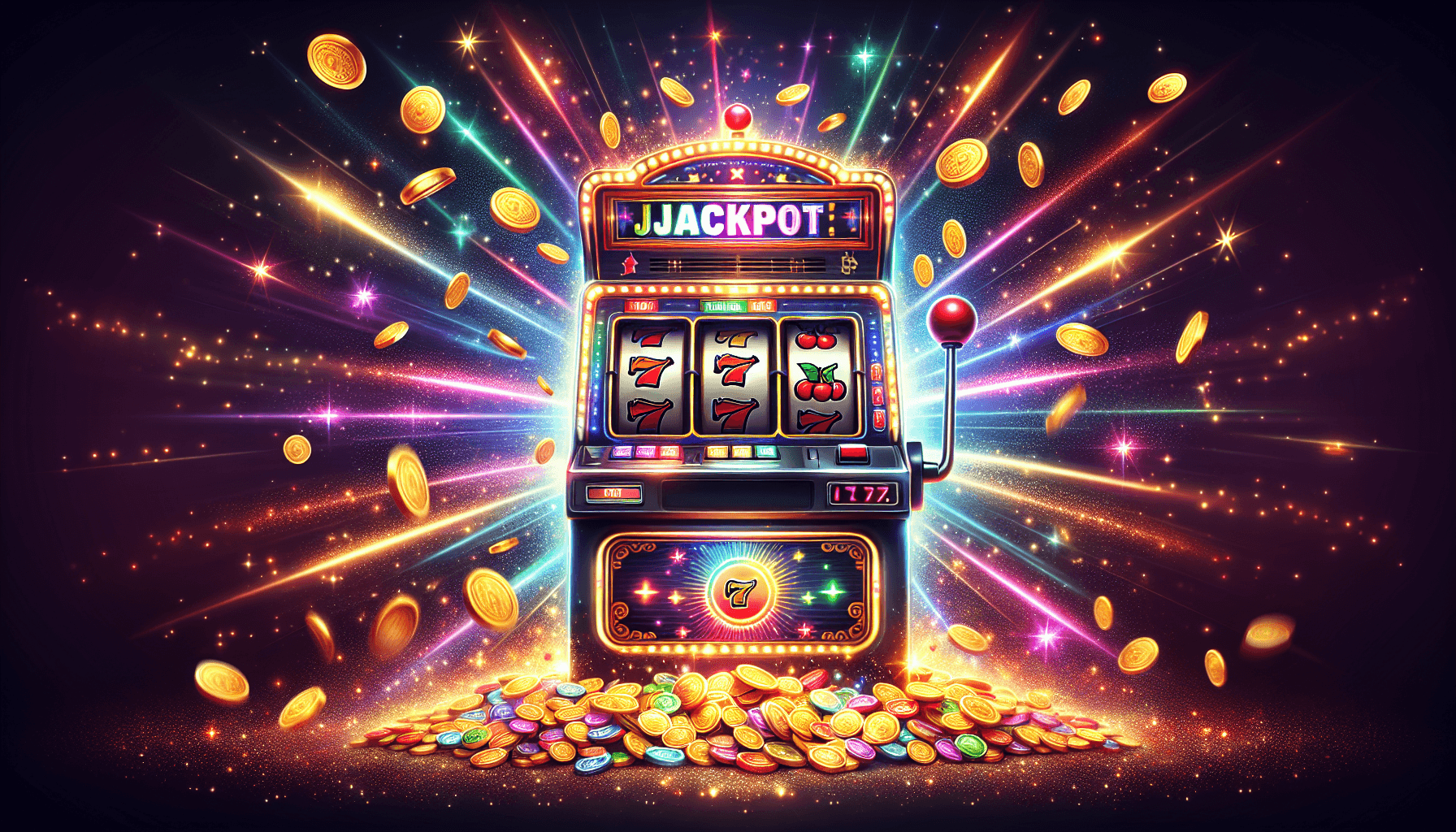 Slot machine jackpot gallery image